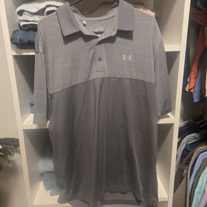 Under Armour Men's Charcoal Polo Shirt